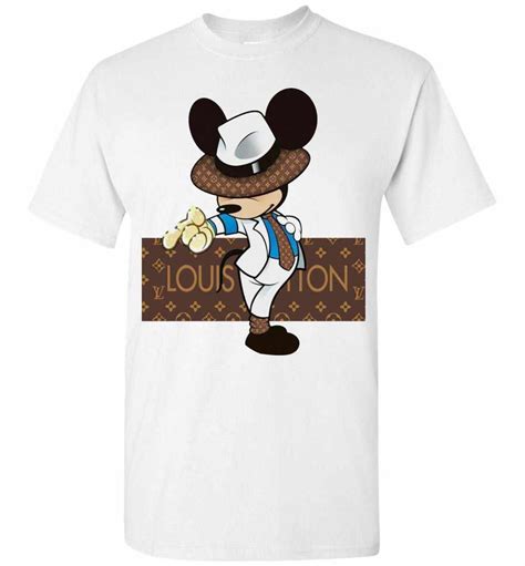 t shirt louis vuitton mickey.